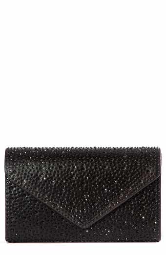 LADY COUTURE Rhinestone Envelope Clutch