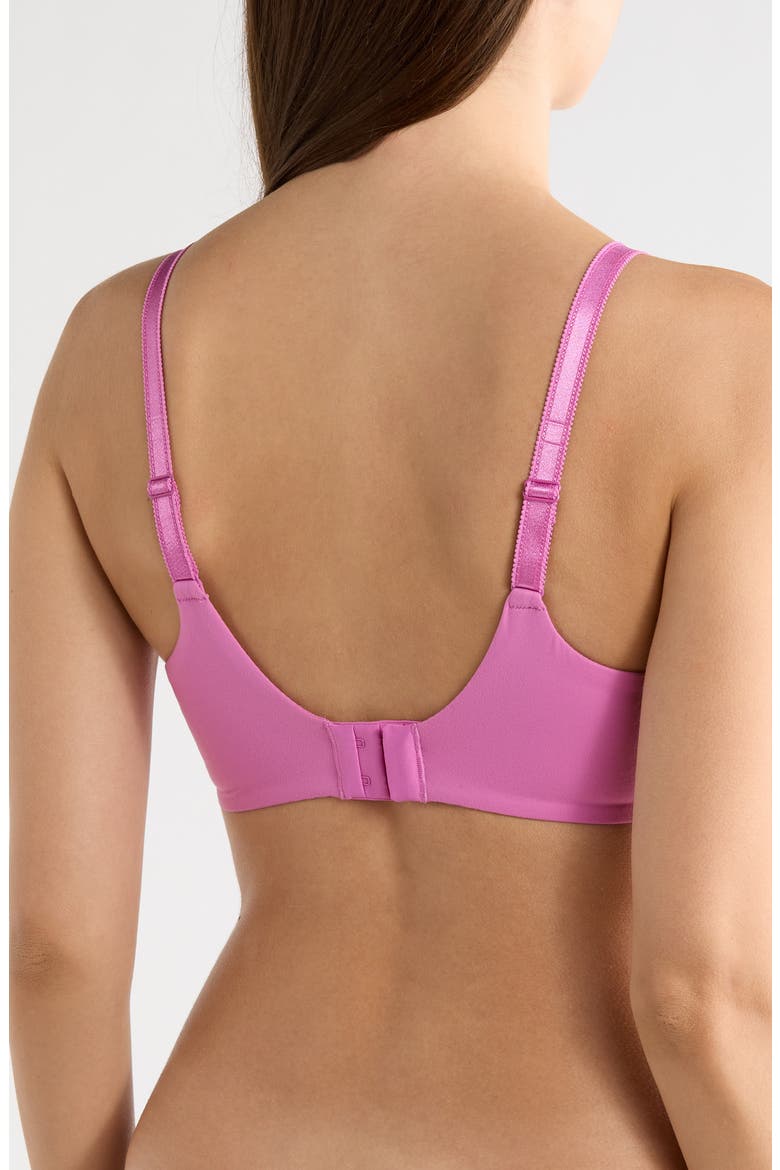 Norah Chic Underwire Bra, Alternate, color, ROSEBUD