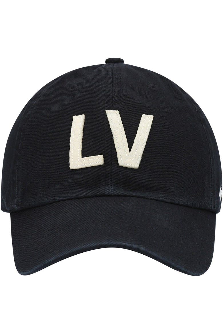 Women's '47 Black Las Vegas Raiders Finley Clean Up Adjustable Hat, Alternate, color, Black