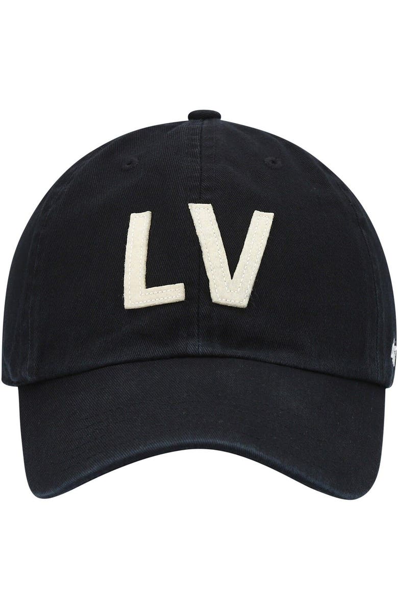 '47 Women's '47 Black Las Vegas Raiders Finley Clean Up Adjustable Hat, Alternate, color,