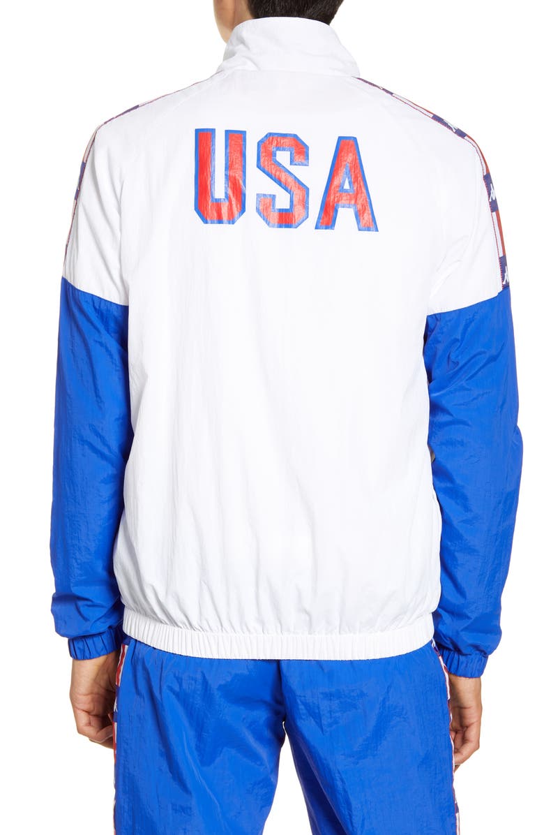 KAPPA ACTIVE Kappa Authentic LA Basalt Nylon Track Jacket, Alternate, color, 