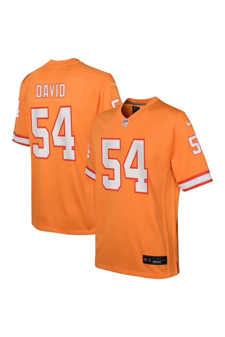 Youth Nike Lavonte David Orange Tampa Bay Buccaneers Game Jersey, Main, color, Orange