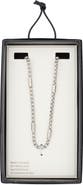 NORDSTROM RACK Men's Station Chain Stainless Steel Necklace