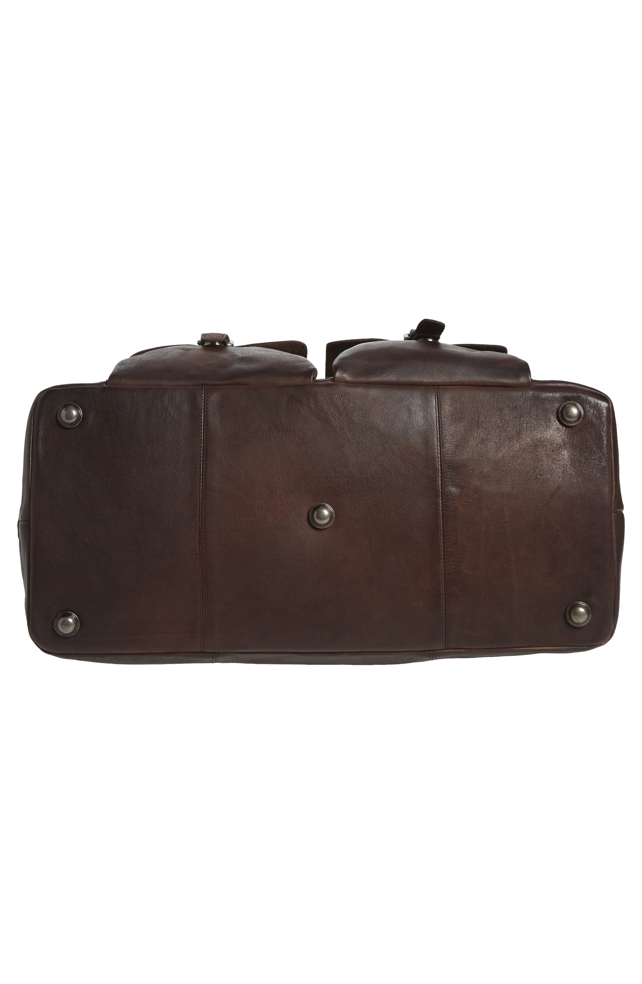 Bosca Vintage Duffle Bag, Alternate, color, Dark Brown