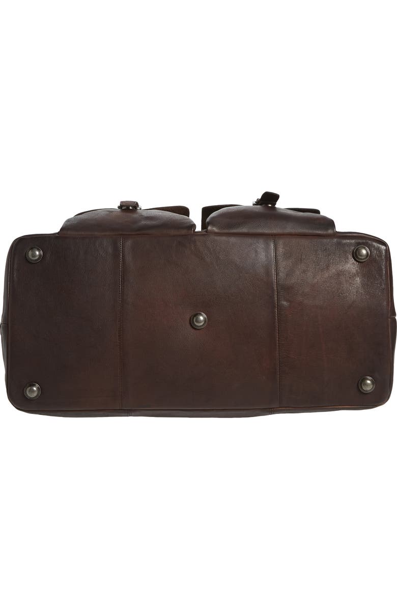 Bosca Vintage Duffle Bag, Alternate, color, Dark Brown