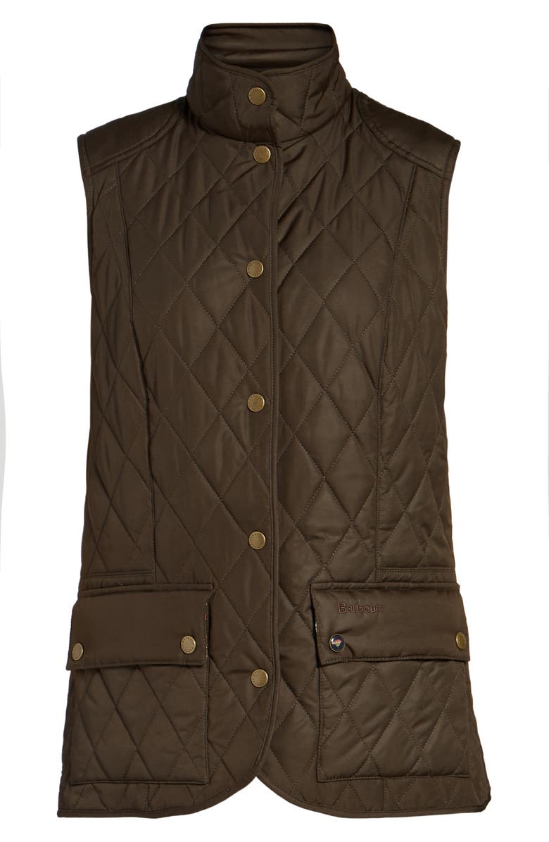 Barbour Saddleworth Quilted Vest, Alternate, color,