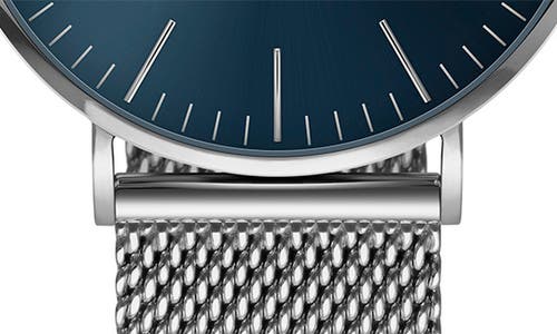 Daniel Wellington Classic Mesh Strap Watch, 40mm In Brown
