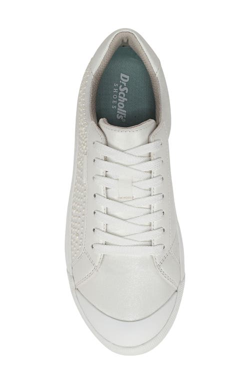Dr. Scholl's Time Off Platform Sneaker In White