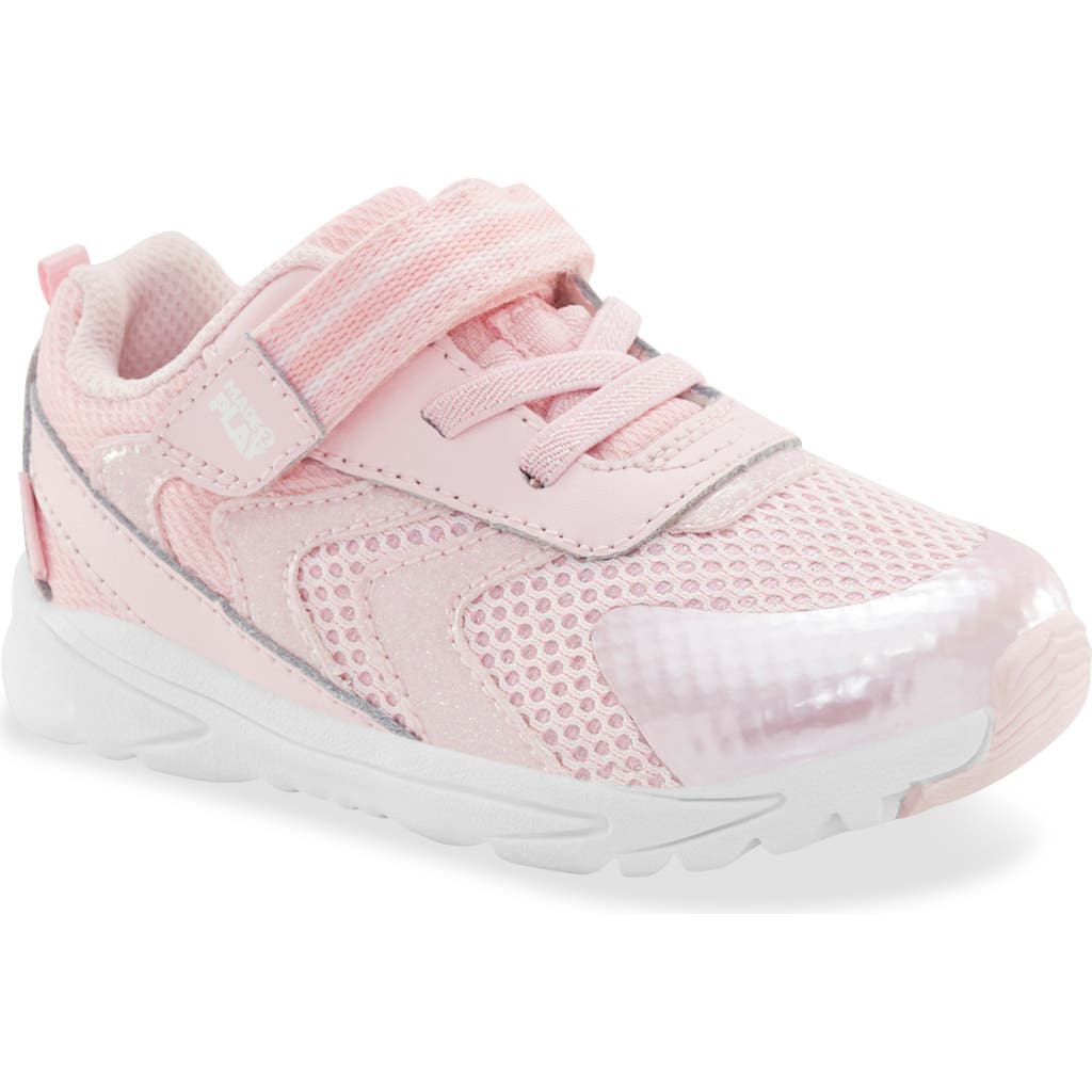 Stride Rite Kids' Made2play® Bolt Sneaker In Pink