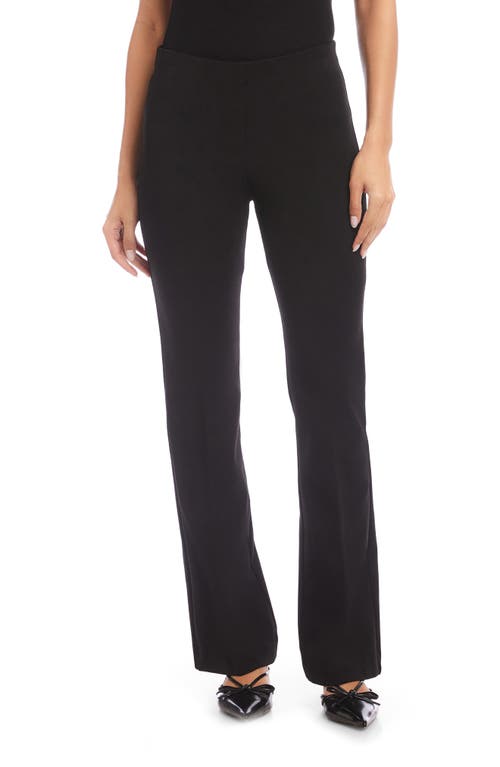 Fifteen Twenty City Bootcut Pants In Black