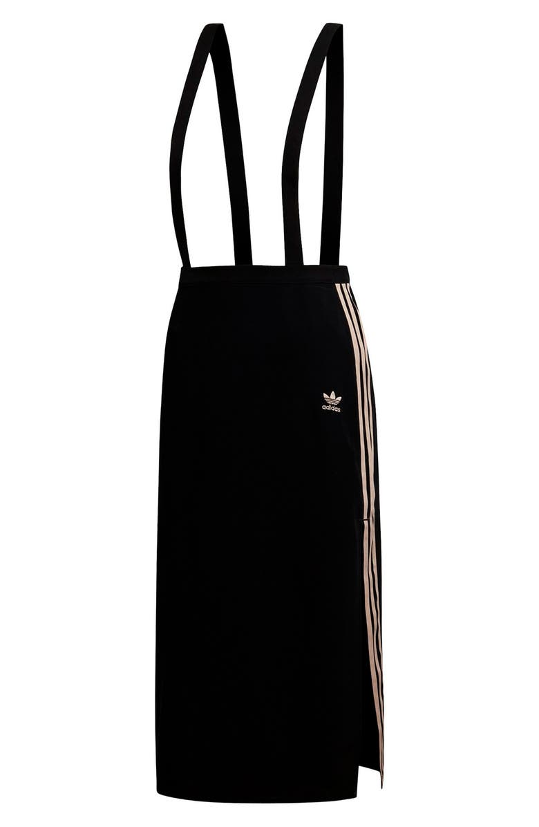 adidas Originals Midi Skirt with Shoulder Straps, Alternate, color,