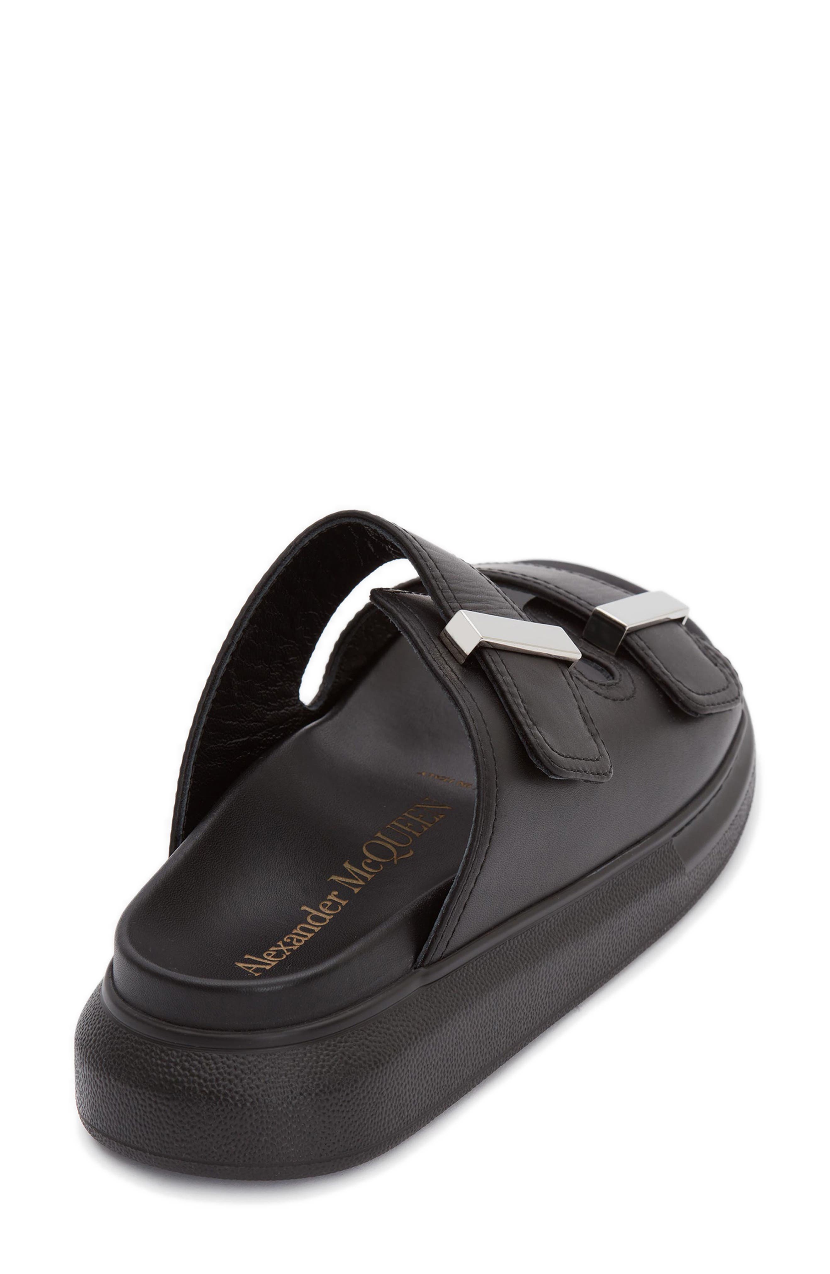 McQueen Alexander McQueen Double Band Platform Sandal, Alternate, color, 