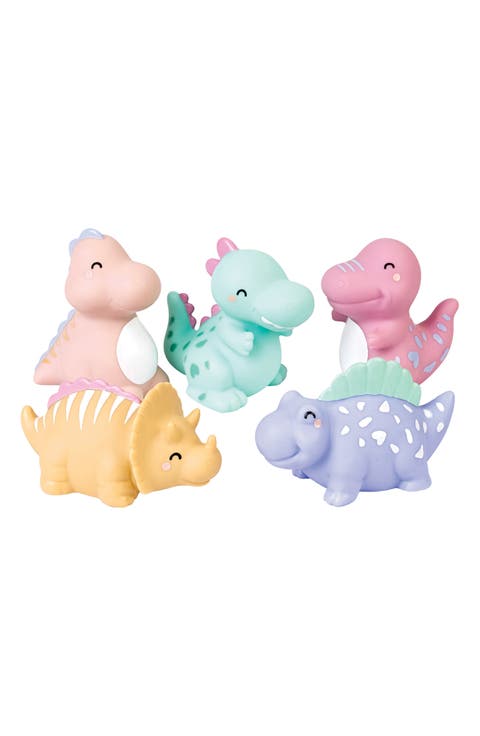 Happy Dinos Set of 5 Bath Toys