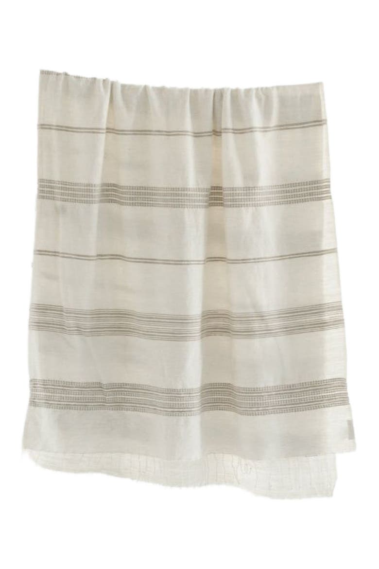 Aden Cotton Bath Towel, Main, color, Natural w/ Stone