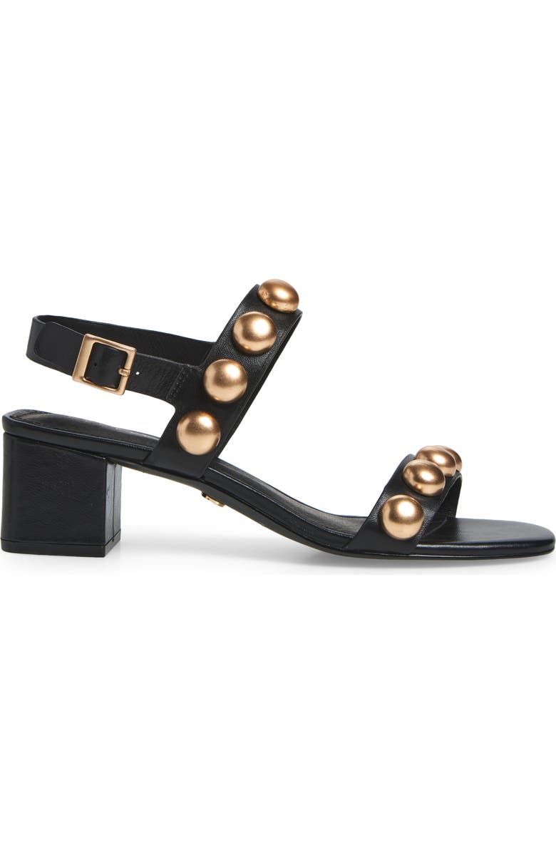 Cecelia New York Rally Slingback Sandal, Alternate, color, Black Stud