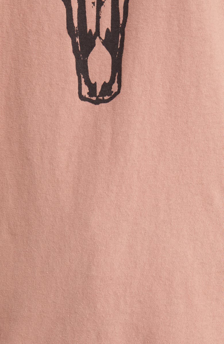 Vinyl Icons Women's Longhorn Cotton Graphic Tee, Alternate, color, 