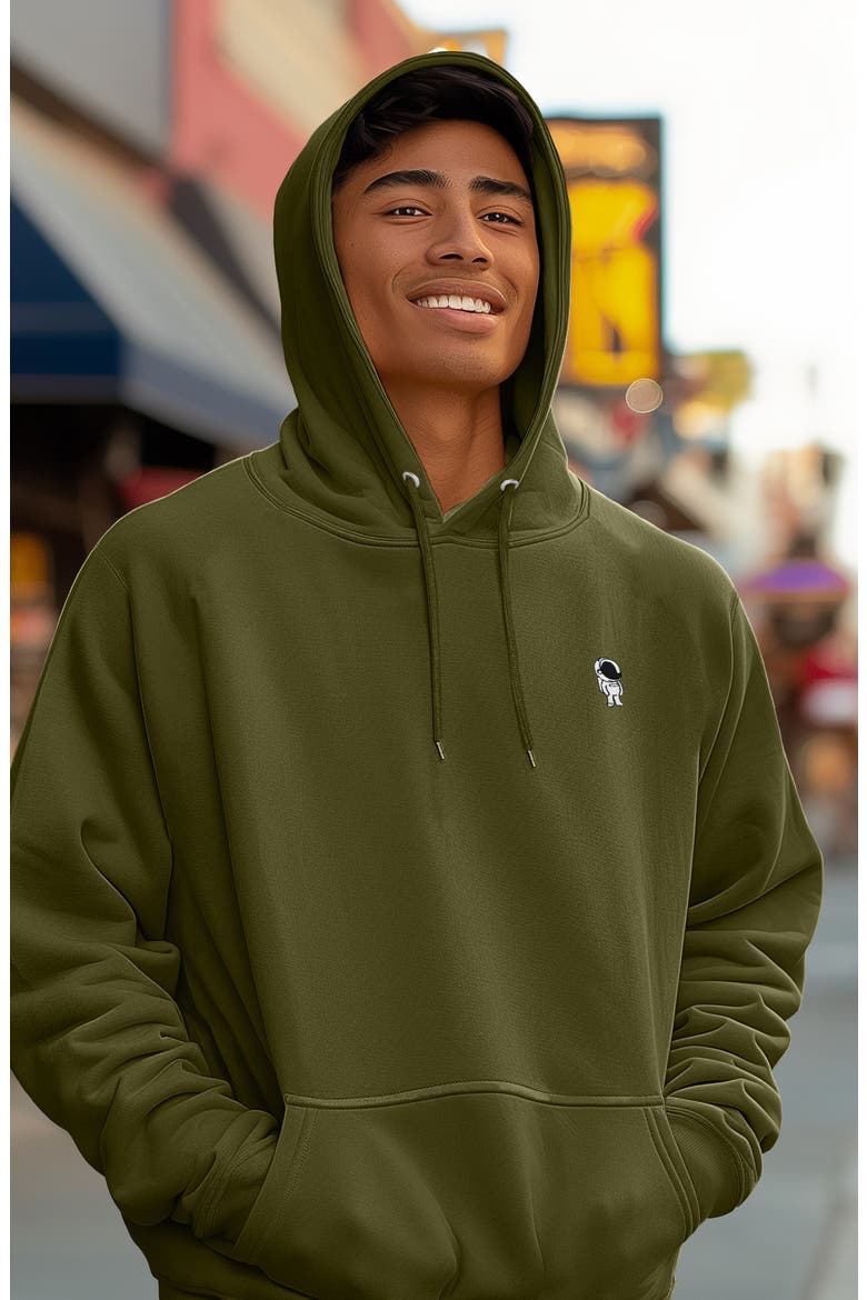 Astronaut Midweight All Day Hoodie, Alternate, color, Olive