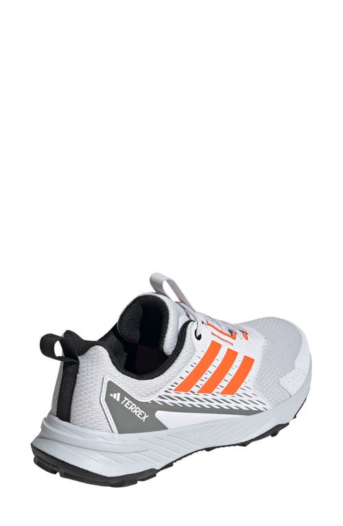 Adidas Originals Adidas Terrex Tracefinder Trail Hiking Shoe In Dash Grey/orange/solid Grey