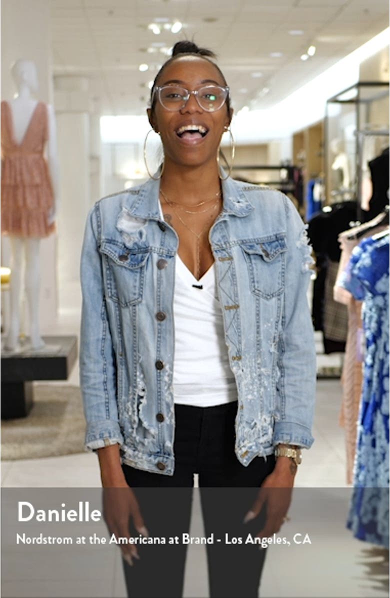 Portrait Neck Lace Gown, sales video thumbnail