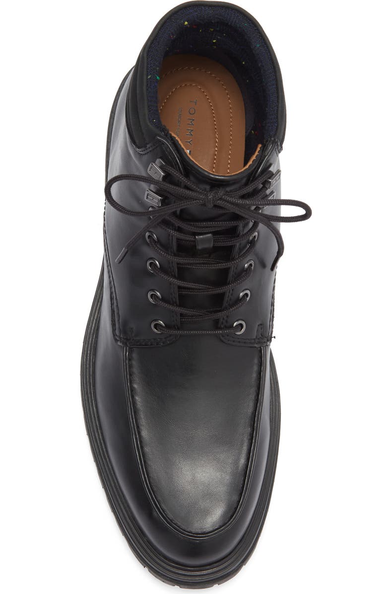 Tommy Hilfiger Gonzal Lace-Up Boot, Alternate, color, Black