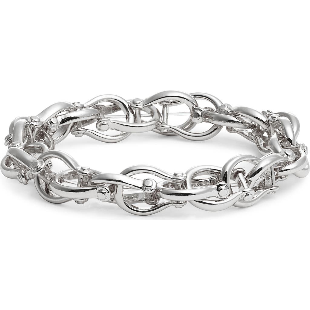 Nordstrom Twisted Chunky Chain Bracelet in Silver at Nordstrom