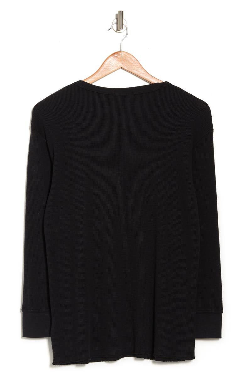 James Perse 3/4 Sleeve Thermal Henley, Alternate, color,