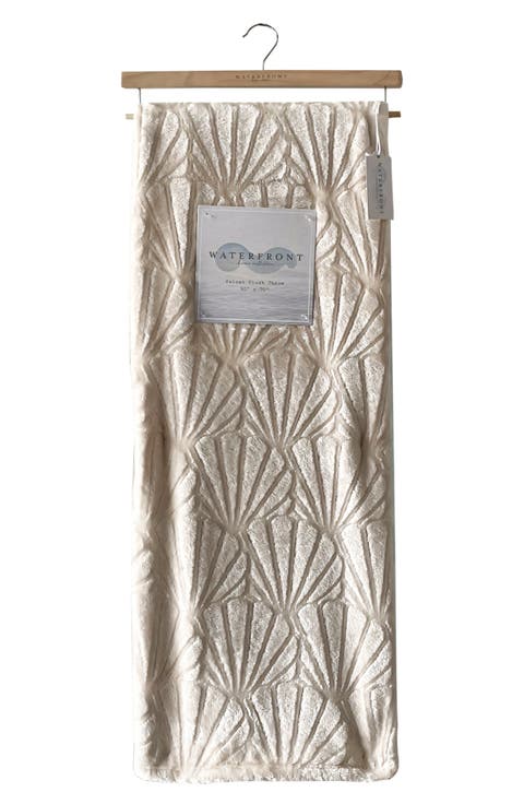 Textured Shell Throw Blanket