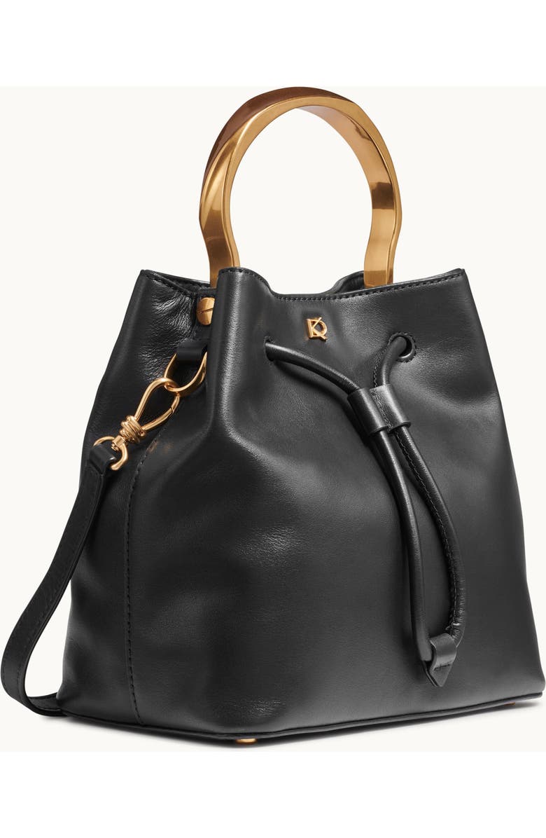 Donna Karan New York Lawrence Bucket, Alternate, color, Blk/Gold