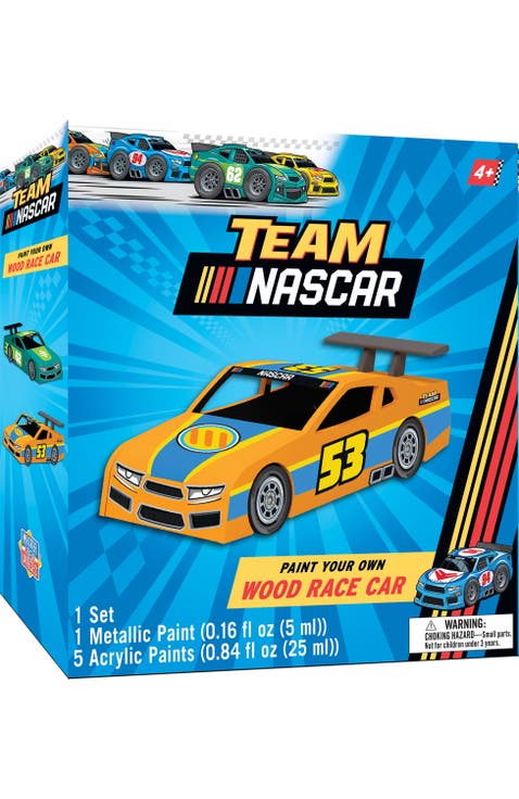 NASCAR - Wood Race Car Craft Set