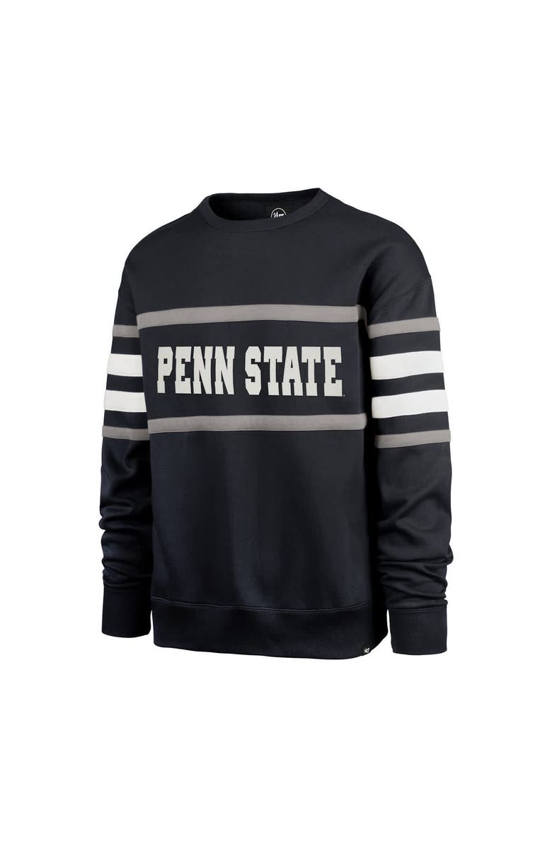 '47 Men's '47 Navy Penn State Nittany Lions Coaches Collection Pullover Sweatshirt, Alternate, color, Navy