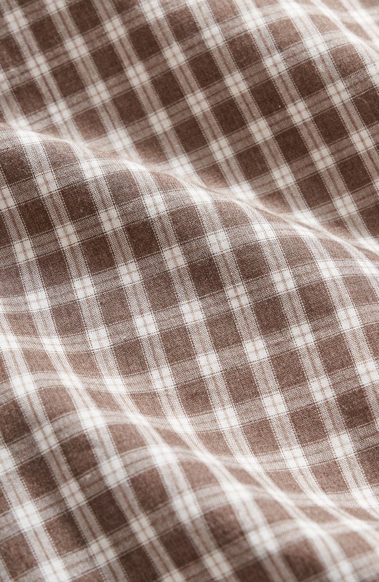 Billy Reid Check Cotton Button-Up Oxford Shirt, Alternate, color, 