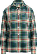 Polo Ralph Lauren Plaid Cotton Flannel Button-Up Shirt