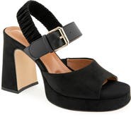 Christian Siriano Finzee Block Heel Platform Sandal