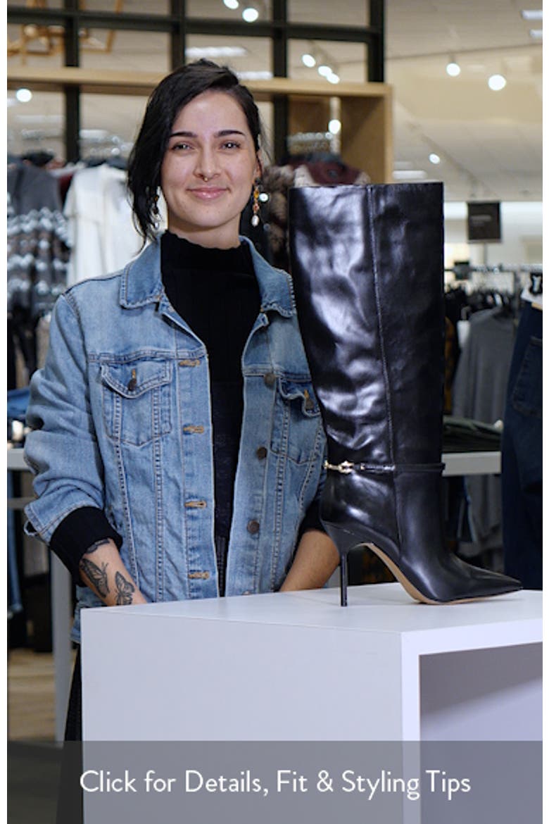 Mirtha Pointed Toe Knee High Boot video