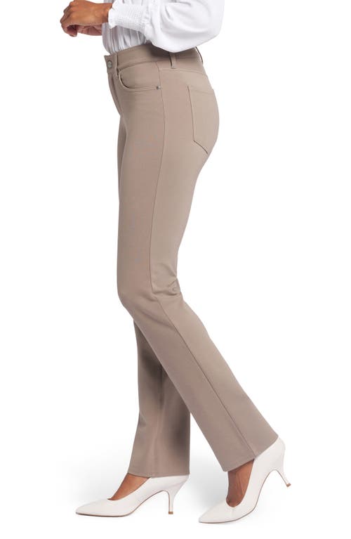 Nydj Petite Marilyn High Rise Straight Jeans In Black In Neutral