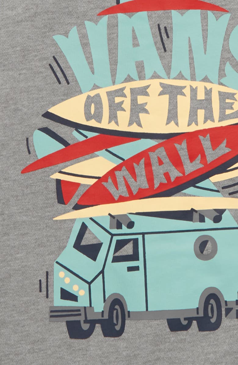 Vans Boarded Up Graphic Zip Hoodie, Alternate, color, 