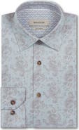 Bugatchi Jimmy OoohCotton® Paisley Button-Up Shirt