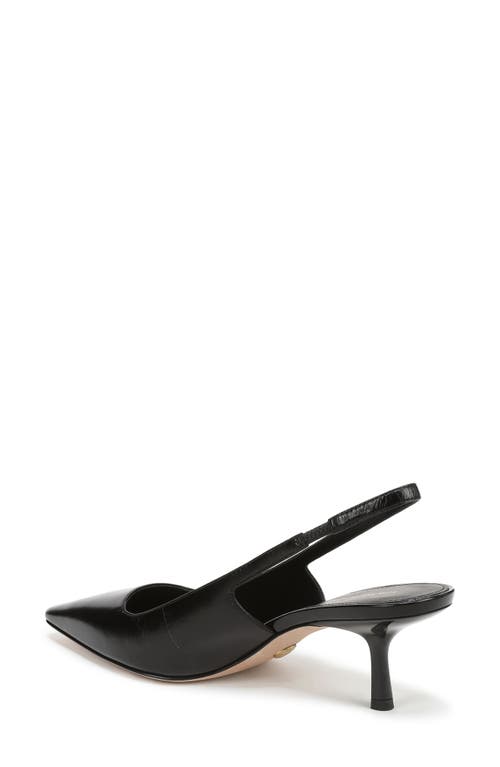 Veronica Beard Cashel Slingback Pointed Toe Pump In Black