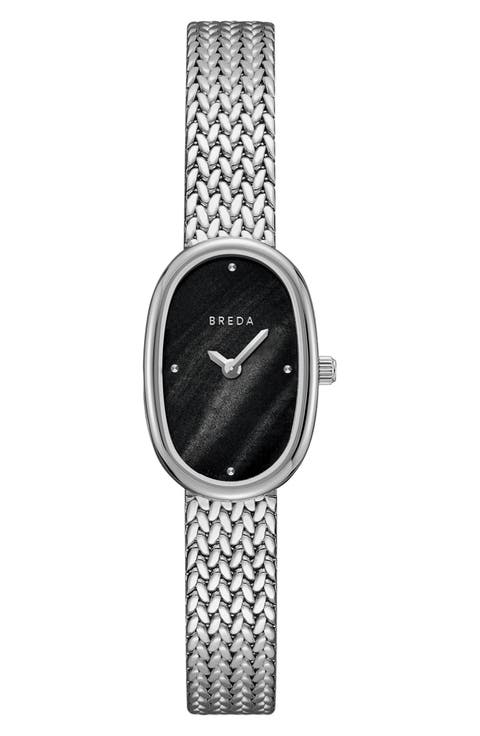 Jane Tethered Mesh Strap Watch, 18mm
