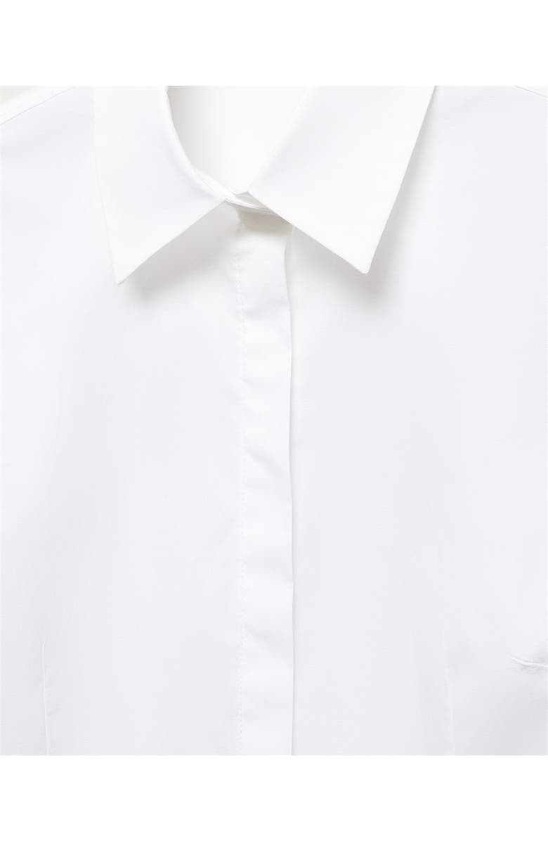 MANGO Fitted Button-Up Shirt, Alternate, color,