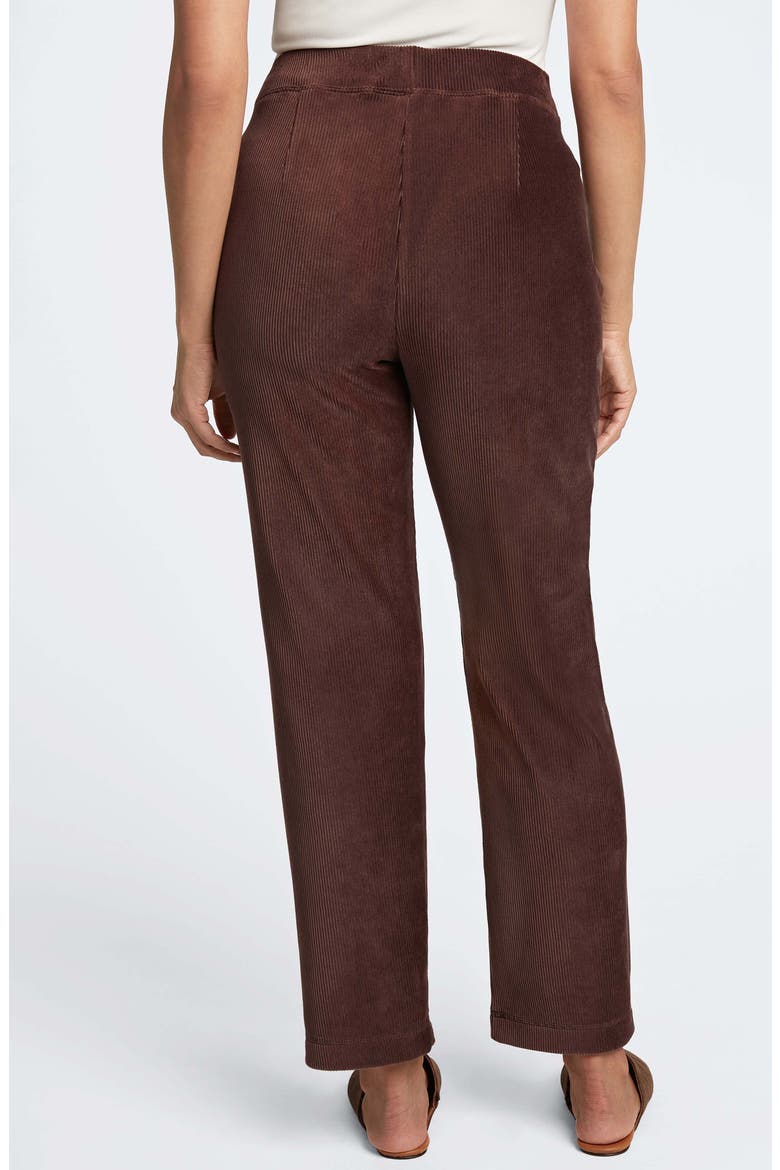 Caden Plush Corduroy Pants, Alternate, color, CHOCOLATE