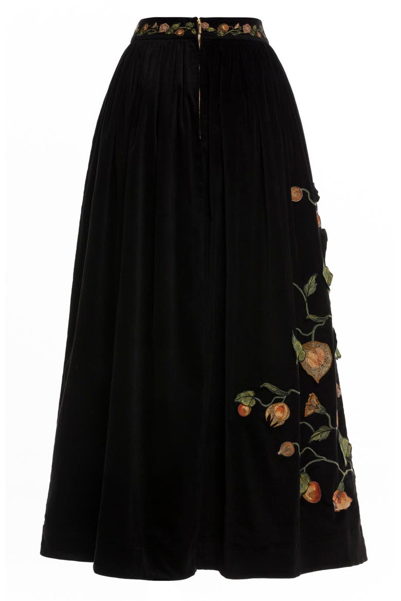 Tangelo Uchuva Maxi Skirt, Alternate, color, Multi