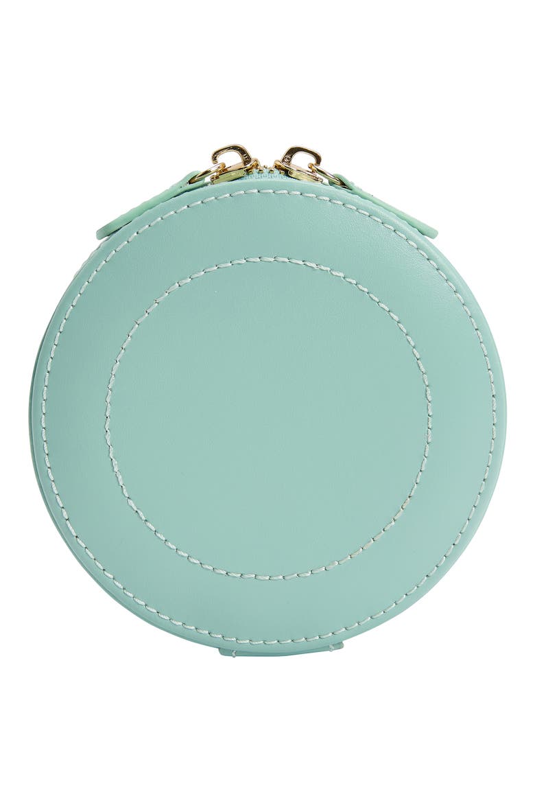 Sophia Round Zip Case, Alternate, color, JADE