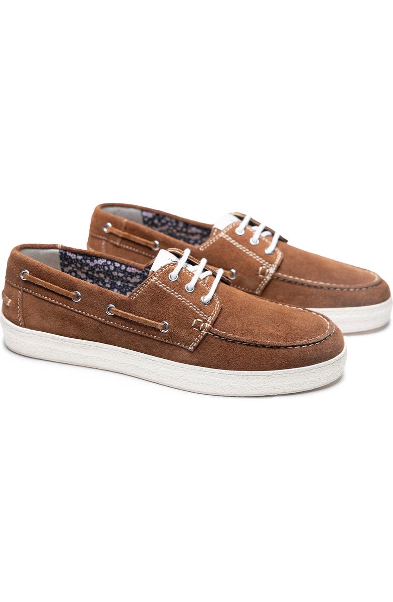 TailorByrd Starboard Boat Shoe, Alternate, color, Tan