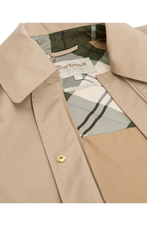 Barbour Kennedy Water Resistant Twill Jacket In Neutral