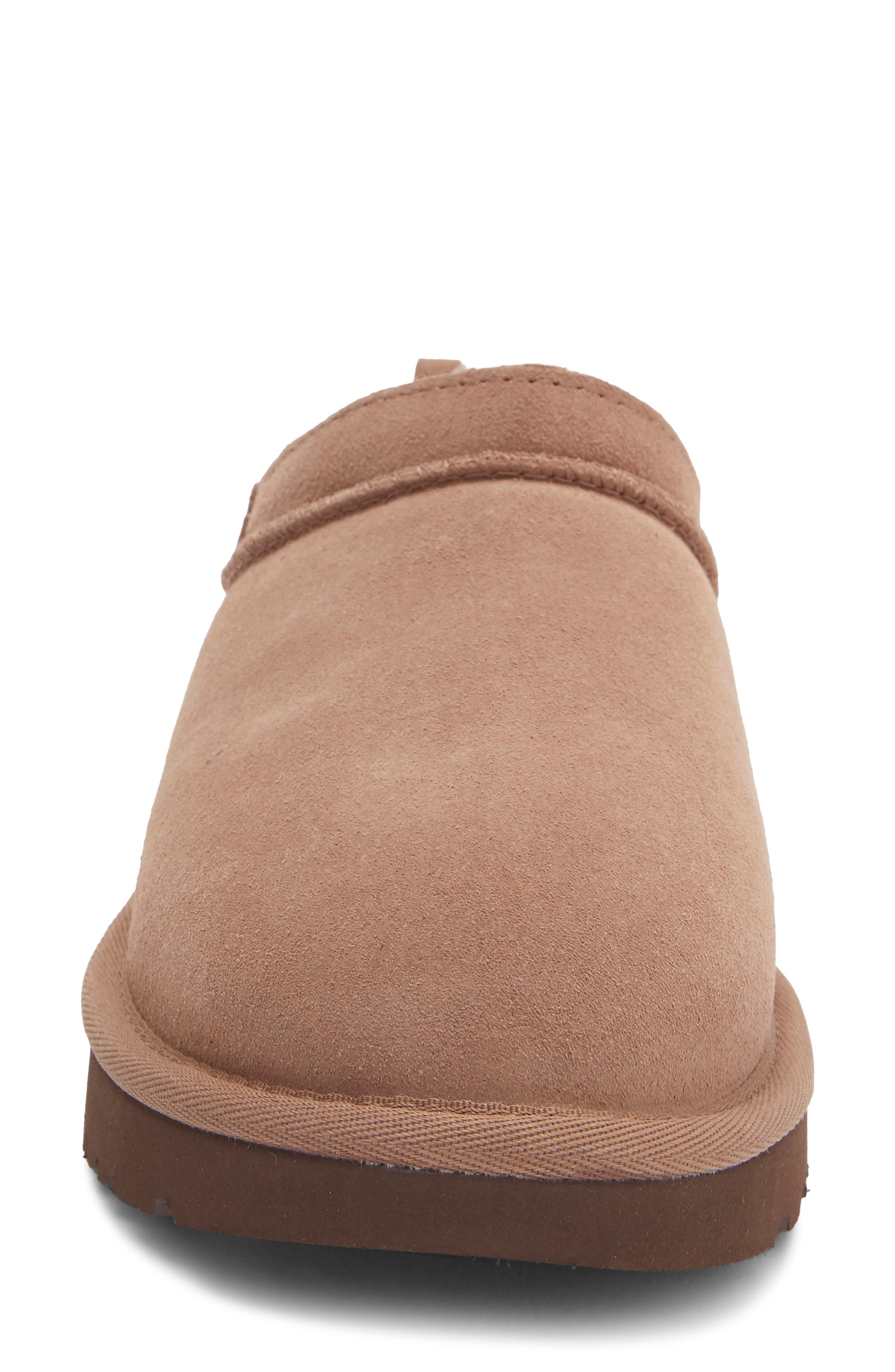 Classic Micro Genuine Shearling Lined Slip-On, Alternate, color, ROCKY OAK