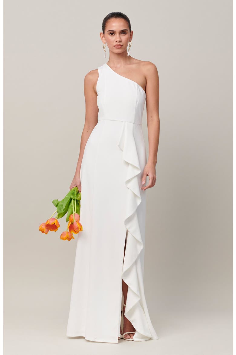 Flora Dress, Alternate, color, White