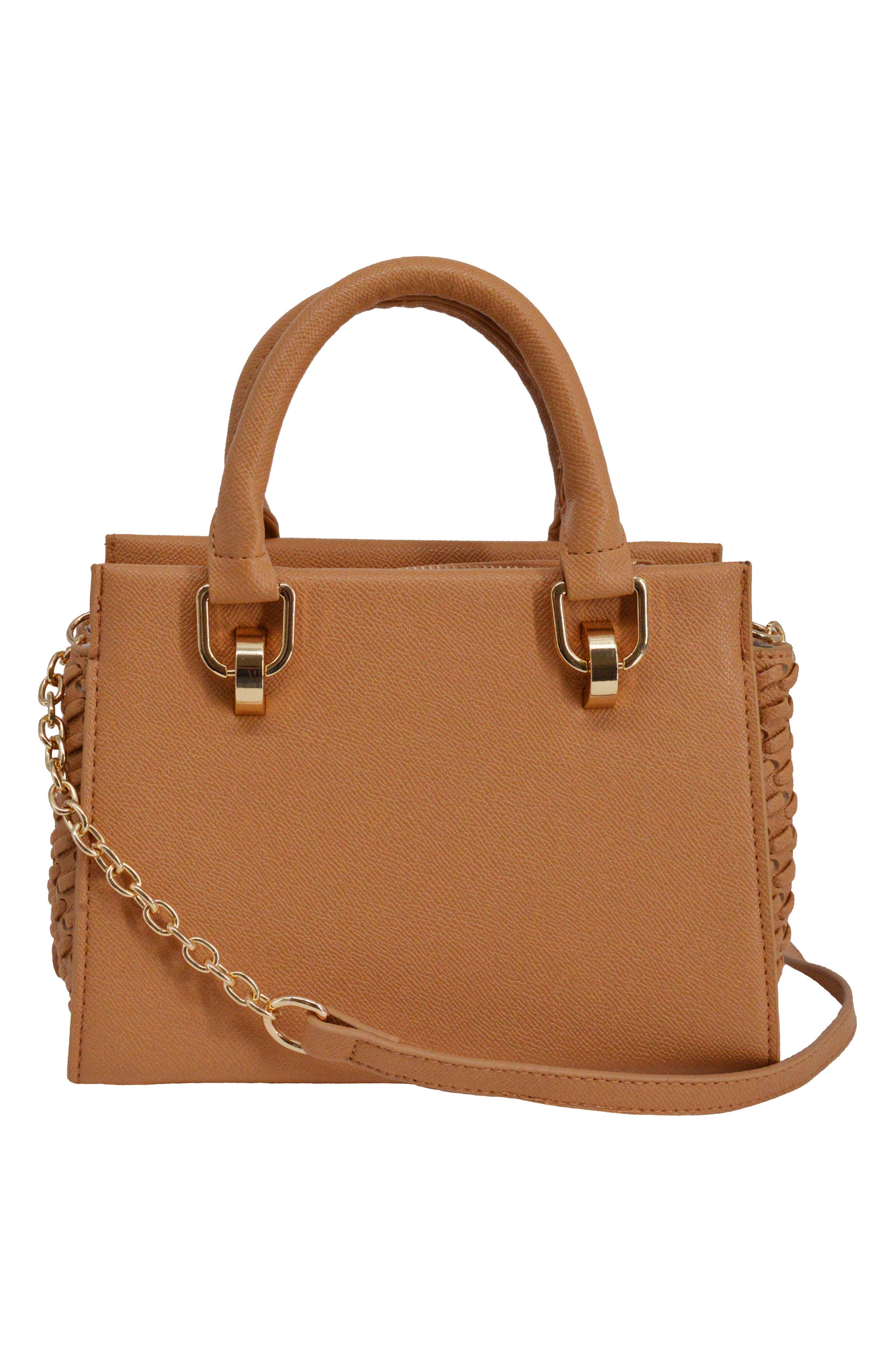 Katriel Small Satchel, Alternate, color, CAMEL