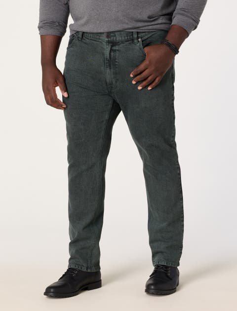 Big & Tall Overdye Tapered-Fit Jeans V3