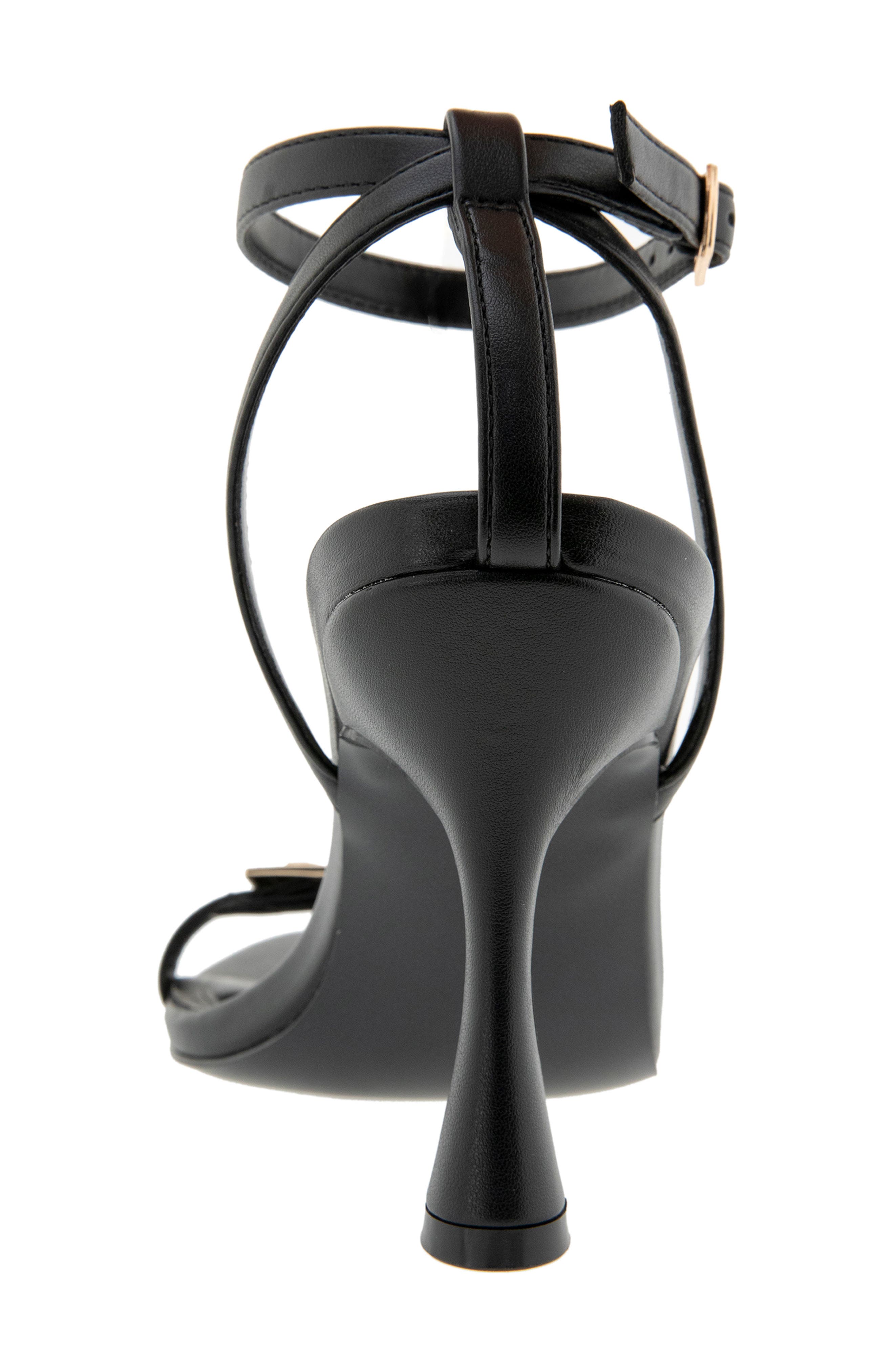 BCBG Cleo Ankle Strap Sandal, Alternate, color, Black